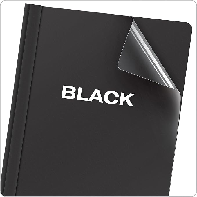 Oxford Clear Front Report Covers, Resume Cover, Presentation Cover, Letter Size - Image 10