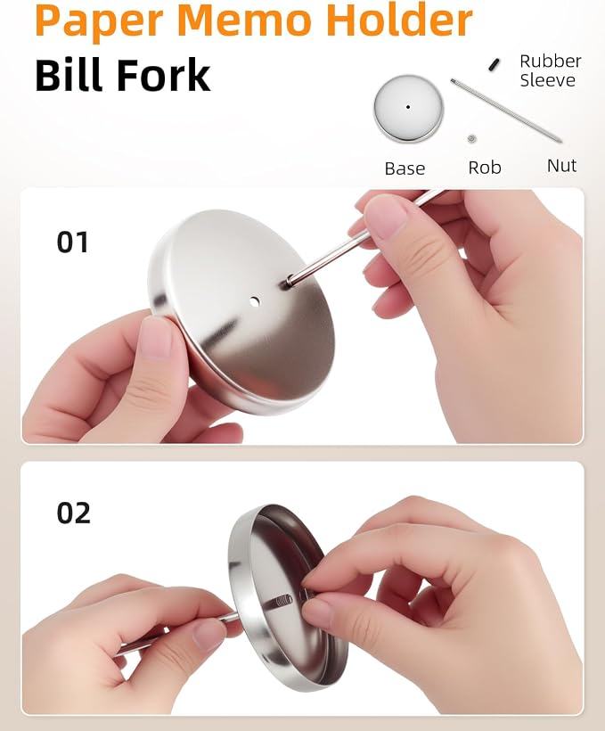 4 Pcs Desk Receipt Holder - Image 6