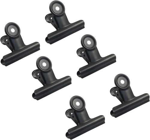 10 Pack Antique Black Bulldog Clips - 63mm Small Metal Paper Clips Clamps - Image 2