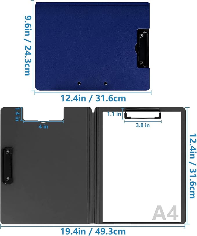 Clipboard Folder, A4 Foldable Clipboards, Office Clipboard Folder - Image 5
