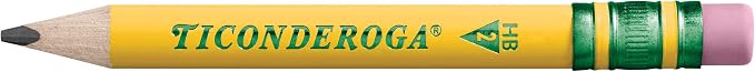 Ticonderoga My First Short Triangular Wood-Cased Pencils, #2 HB Soft, - Image 2