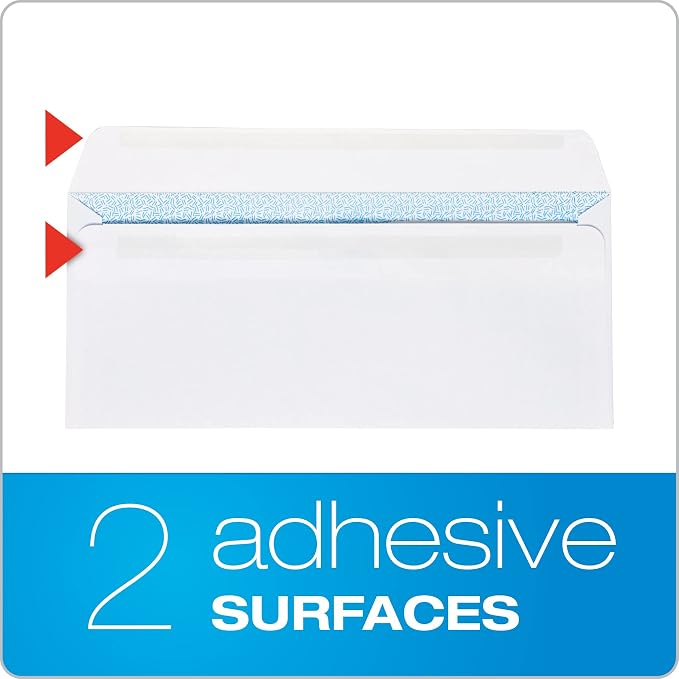 Columbian #10 Double-Window Self-Seal Security Envelopes, - Image 4
