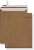 Bonfasvo Rigid Mailers 30 Pack 9.25 x 11.75 inches Brown Self Seal Stay Flat by Bonfasvo