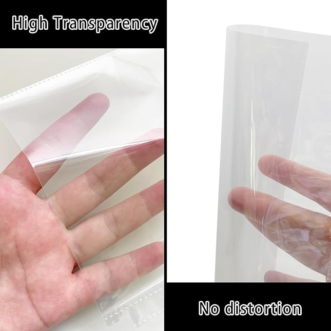 80 Pack Bulk Sheet Protectors 5.5x8.5 - Image 3
