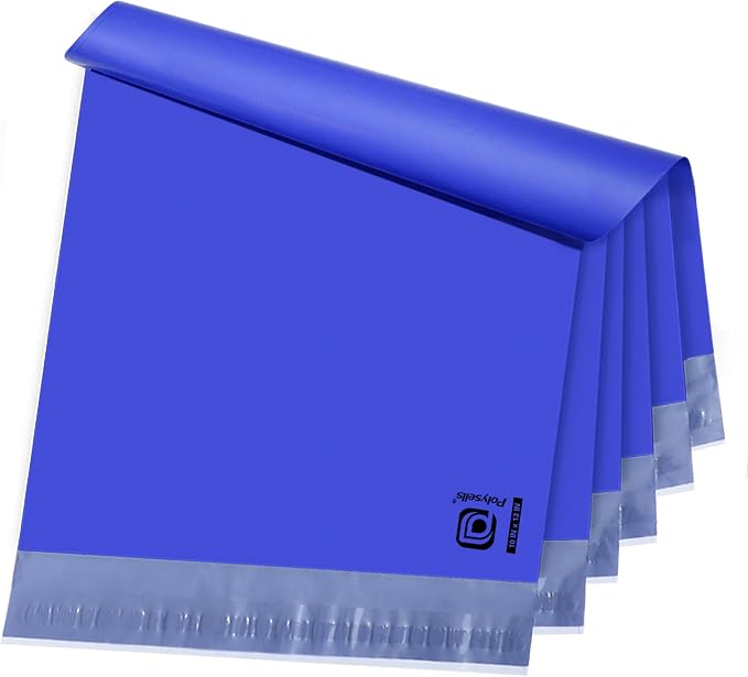 POLYSELLS 100 pcs 10x13 Inches Purple Poly Mailers Shipping Envelopes, Strong by POLYSELLS