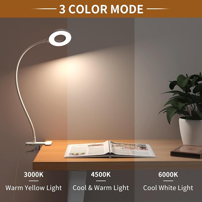 iZELL Book Light, Clip on Reading Light - Image 2