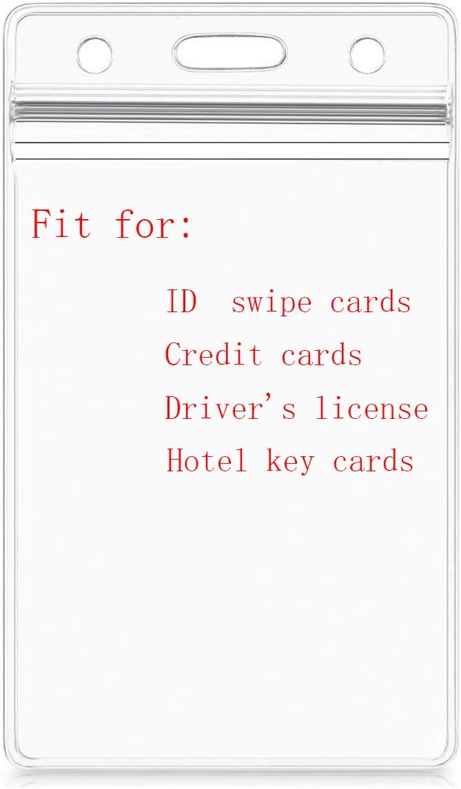 Vertical ID Card Name Tag Badge Holder - Image 4