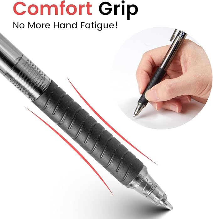 Sooez 100 Pack Bulk Pens Ballpoint, Smooth Writing Pens - Image 4