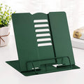 MSDADA Book Stand Metal Reading Rest Book Holder Adjustable Cookbook Documents by ColoryourlifewithMSDADA