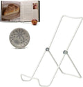 KINGDOM SOLUTIONS MADE IN USA 6-Pack Adjustable White Metal Easels by KINGDOMSOLUTIONS