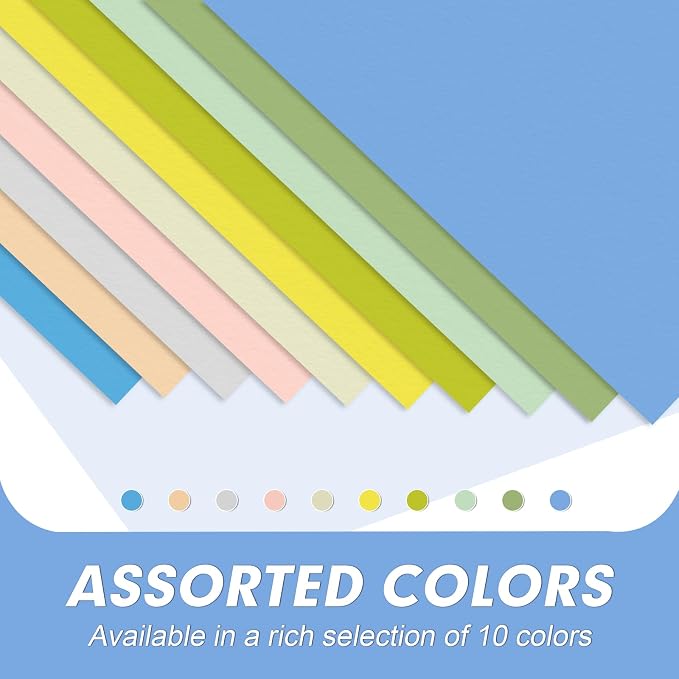 Two Pocket Folders, RAZCC 50 Pack File Folders - Image 5