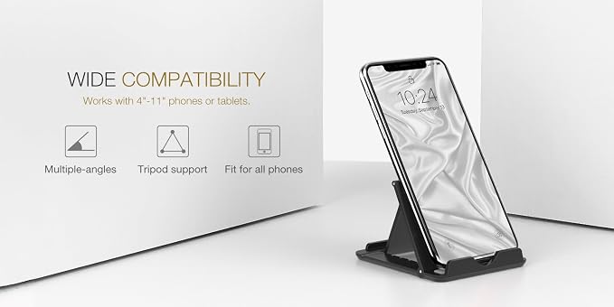 Moko Phone/Tablet Stand, Foldable Holder Fit - Image 2