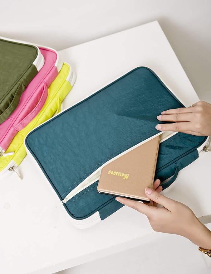Document A4 Bag Case Waterproof Organizer Portfolio Office Travel Zipper - Image 6