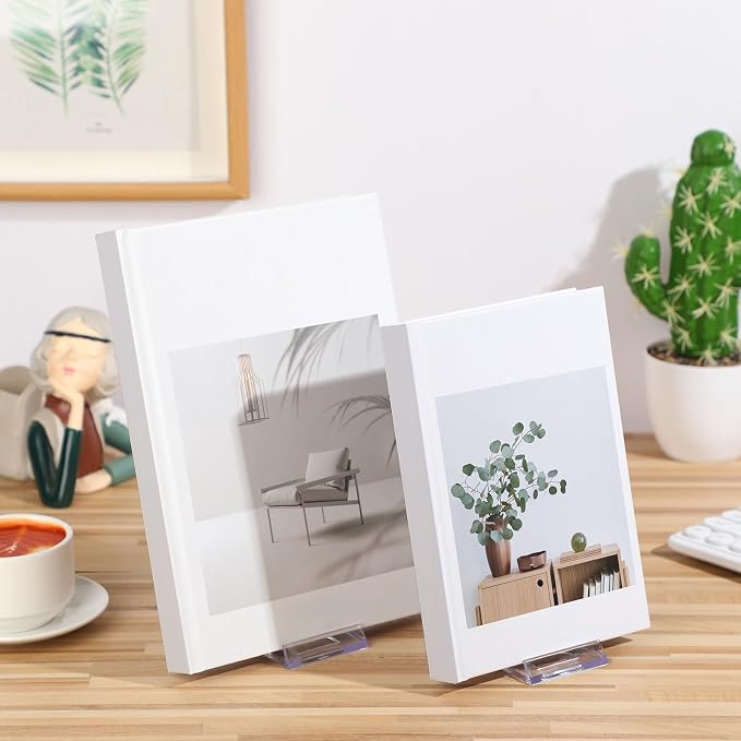 36 Pack Acrylic Book Stand for Display Adjustable Clear Display Holder Easel - Image 4