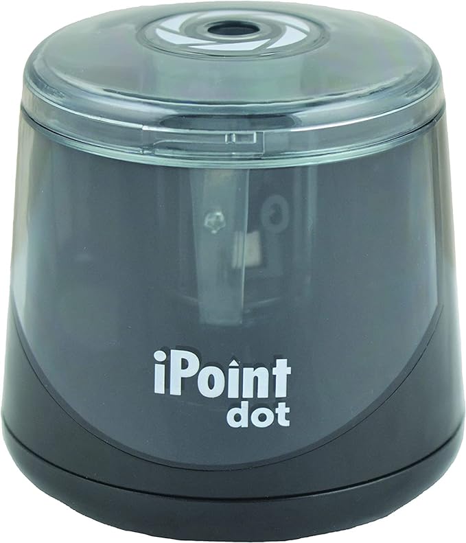 Westcott iPoint Dot Battery Pencil Sharpener, Battery Powered by Westcott