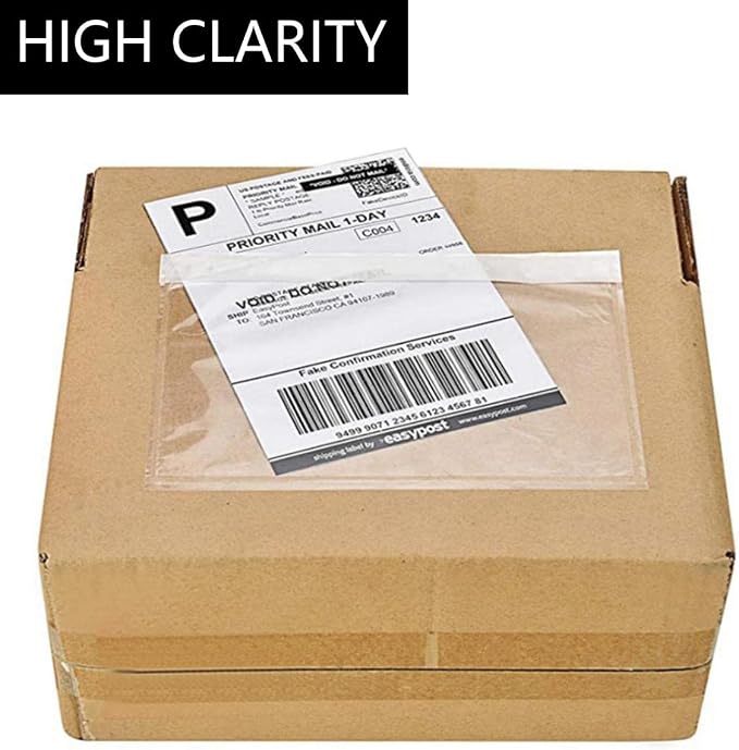 Coopaty Packing List Envelopes 7.5"x5.5" Pouches Invoice Enclosed Adhesive Bags - Image 5