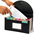 H4D Check Size 13 Pocket Expanding File Folder, Accordion File Organizer Wallet by H4D