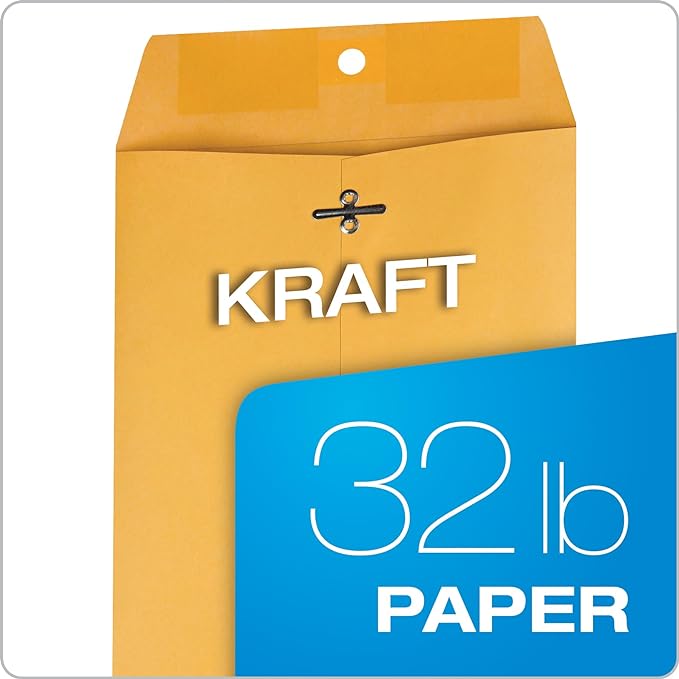 Quality Park 6 x 9 Clasp Envelopes, Clasp and Gummed Closures - Image 5