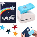 Star Punch | 1.4 inch Star Hole Punch | Portable Lever Action Craft Punches | by CYFUNDESIGN