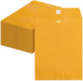 Clasp Envelopes 10x13, 100 Pack Goefun Brown Yellow Manilla Envelopes by Goefun