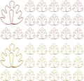 OWLFAVO 36pcs Monstera Shape Paper Clips by OWLFAVO