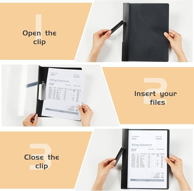 Maitys 50 Pack Durable Clear Report Covers - Image 7