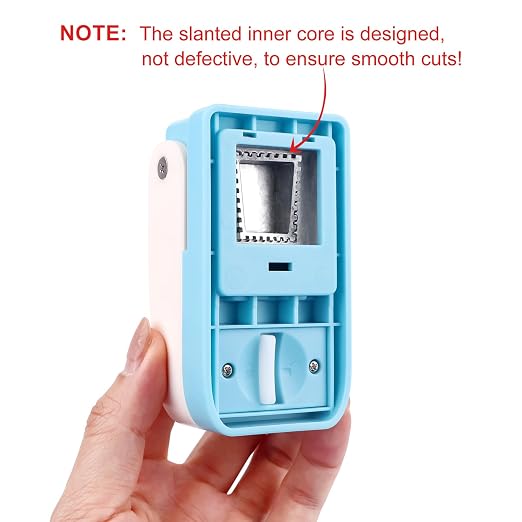 BAOFALI 2Pcs/Set Stamp Punch, 0.6 x 0.5 inch, 1 x 0.8 Inch, Rectangular Stamps - Image 4