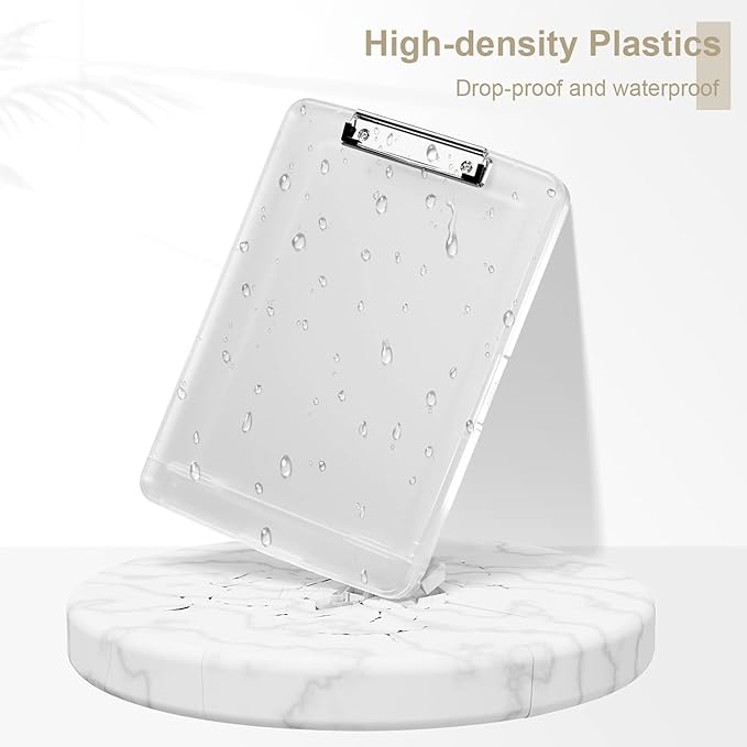 Piasoenc Clipboard with Storage, 8.5 x 11 Organization Box with Pen Holder and - Image 5