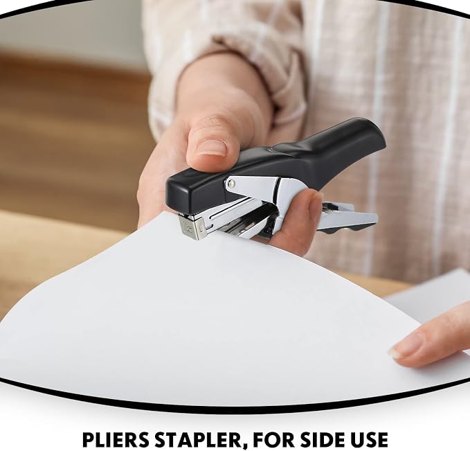 Yexiya Heavy Duty Plier Stapler Heavy Duty Office Hand Held Stapler Effortless - Image 4
