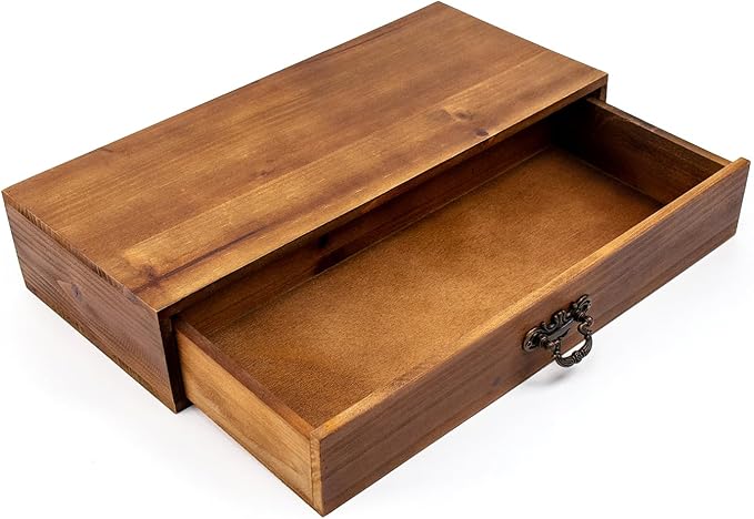 Wooden Drawers Organizer Soild Desktop Drawer Storage Box Organizer by WelcometoBONNYDODO