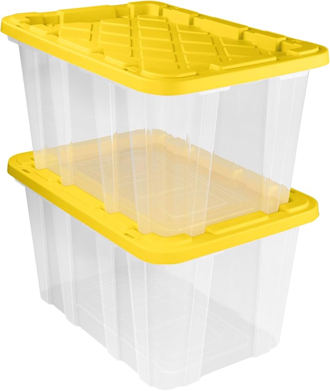 Sterilite 8-Pack 27 Gallon Industrial Tote, and Office - Image 7