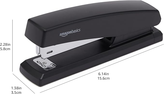 Amazon Basics Desktop Office Stapler, Lightweight, 25 Sheet Capacity - Image 7