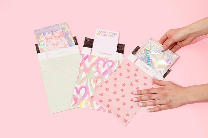 Pretty Package Store Poly Mailer 6x9, 100 Pack | Heavy Duty, Waterproof - Image 7