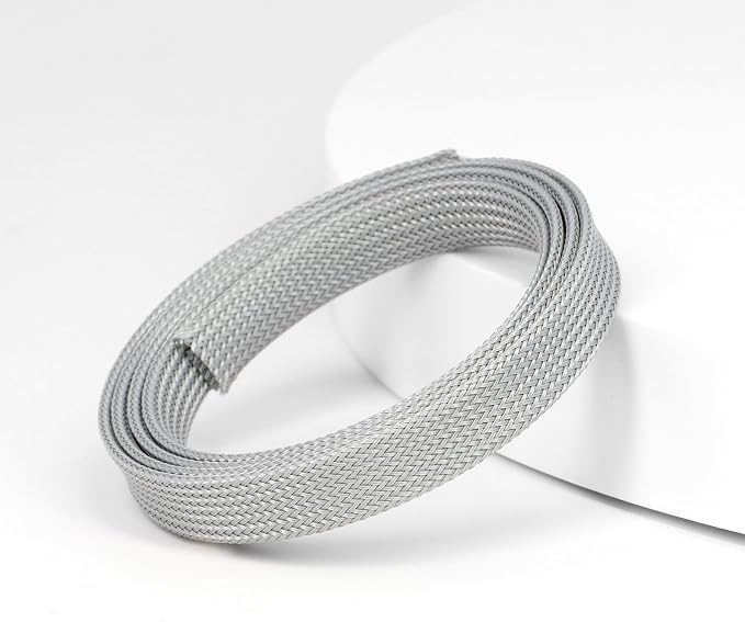 25ft PET Expandable Braided Cable Sleeve 13/16inch Pet Braided Cable Sleeve - Image 3