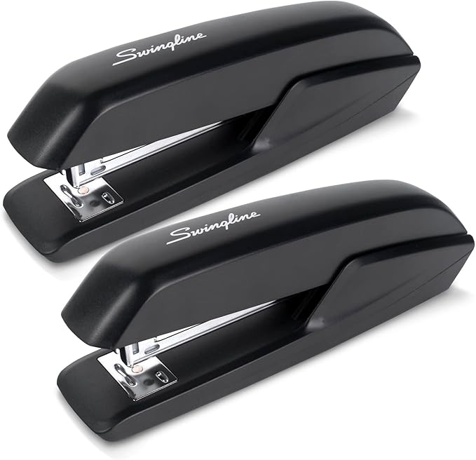 Swingline Standard Stapler, 20 Sheet Capacity, Eco Version, Jam Free, 2 Pack by Swingline