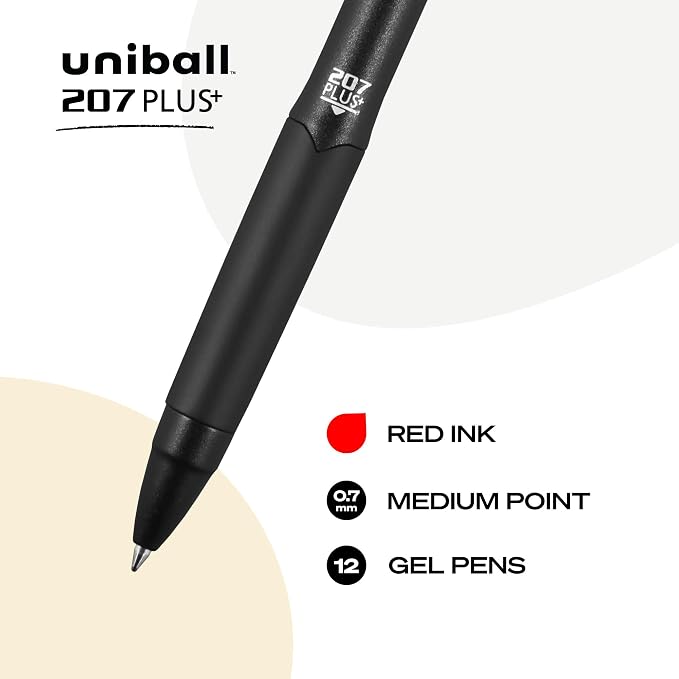 Uni-Ball 207PLUS+ Gel, OS Dozen - Image 2