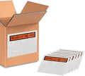 PSBM 1000 PCS 5.5 x 10 Inch Orange Panel Face Packing List Enclosed Envelopes by PackagingSuppliesbymail