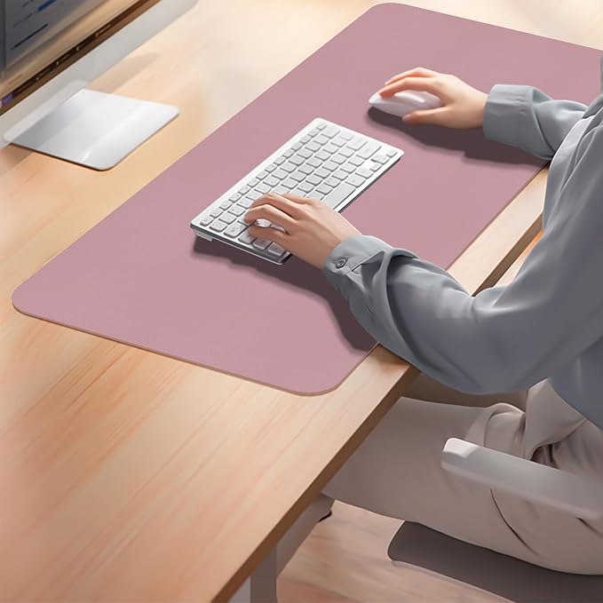 Non-Slip Desk Pad Mat, Leather Desk Mat - Image 6