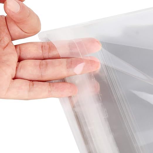 Falling in Art 8 1/2 Inches x 10 3/7 Inches, 1.496mil Crystal Sealed Clear Bags - Image 3