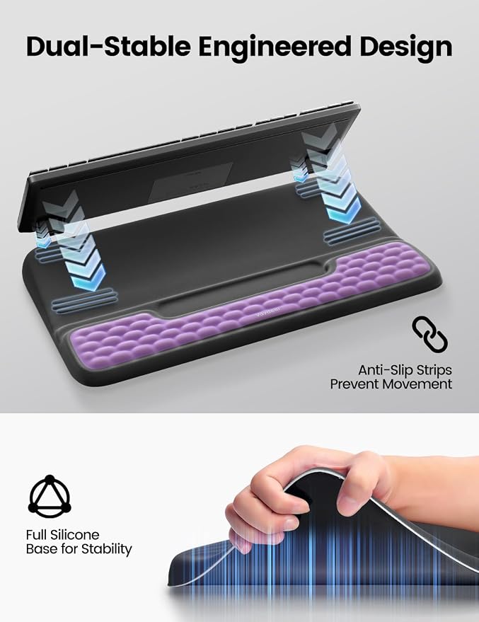 Vaydeer Keyboard Stand and Mouse Pad Set - Image 3
