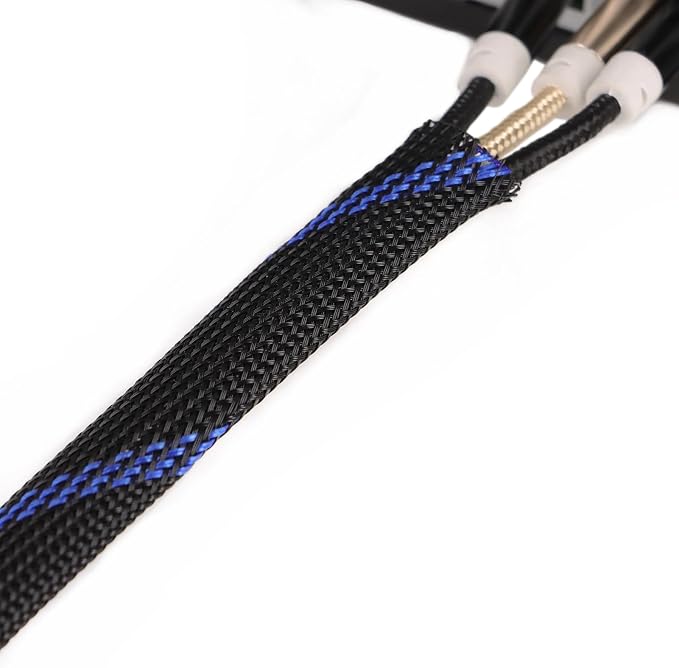 25ft PET Expandable Braided Cable Sleeve 1 inch Pet Braided Cable Sleeve - Image 8