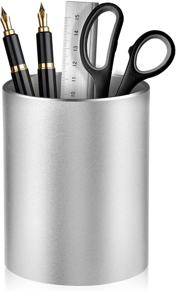 Pen Holder Pencil Holder for Desk, Metal desk pen holder, Makeup Brush Holder by Dopaka