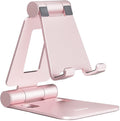 Nulaxy Dual Folding Cell Phone Stand, Fully Adjustable Foldable Desktop Phone by Nulaxy
