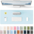 YSAGi Leather Desk Protector, Office Mat, Large Mouse Mat, Non-Slip PU Leather by YSAGi