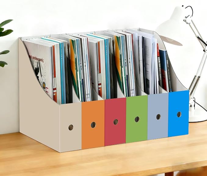 Limitliho 24 Pack Cardboard Magazine Holder - Image 2