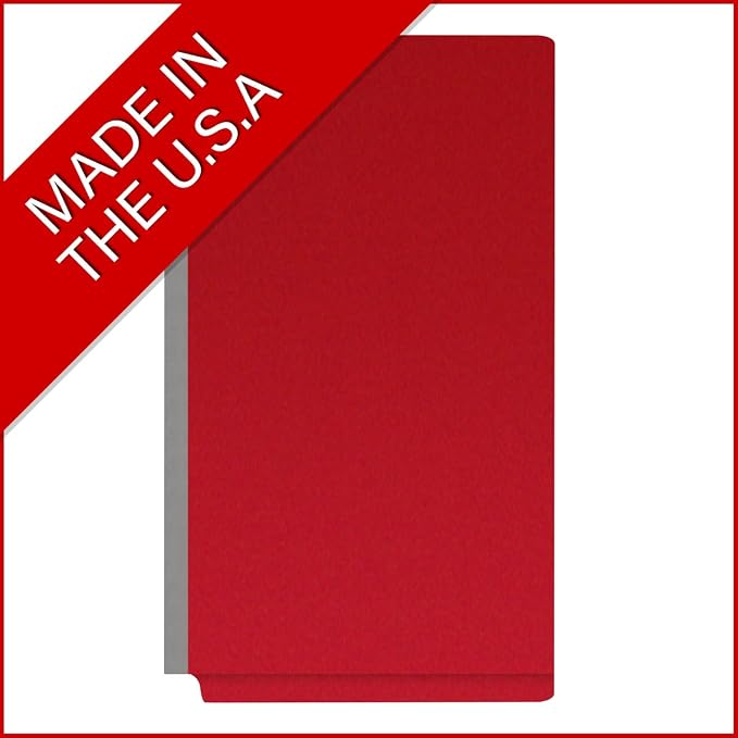 Ecom Folders Top Tab Pressboard Classification Folders | Legal Size 25 Pt Stock - Image 5