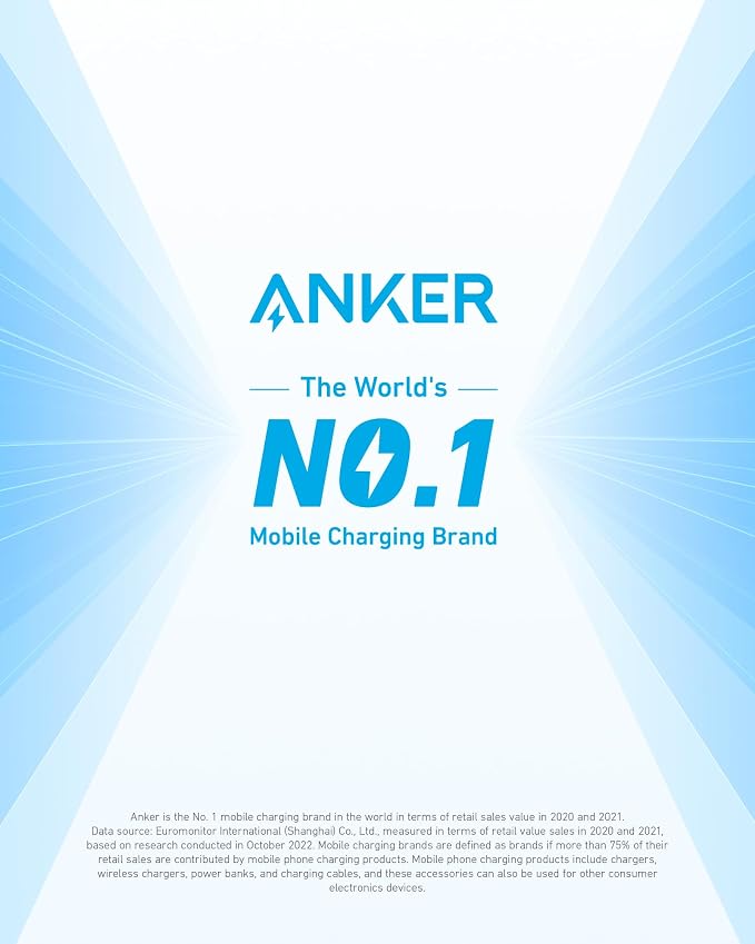 Anker Power Strip with 2100J Surge Protector, Outlet Extender, 10ft Extension - Image 3