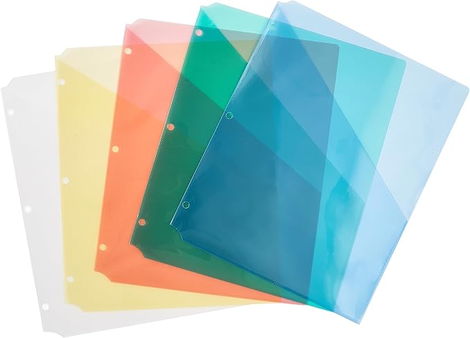 Avery Binder Pockets for 3 Ring Binders, Fits 8.5" x 11" Documents, Acid-Free - Image 5