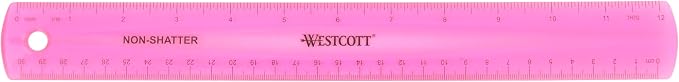 Westcott Shatterproof Ruler by Westcott