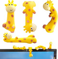 4 PCS Resin Giraffe Figurine Computer Monitor Decor, Cute Mini Goose Statues by Unknown